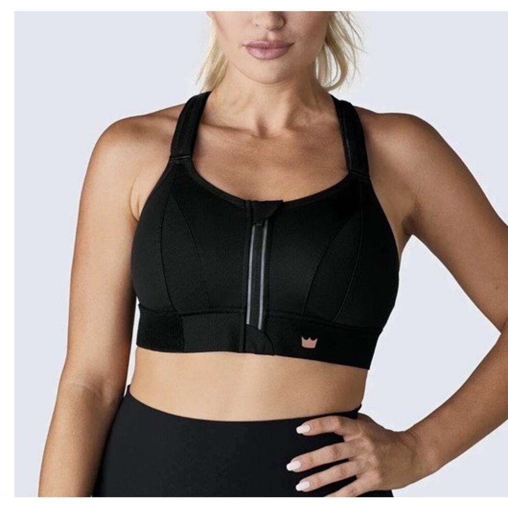 Shefit Ultimate Sports Bra High Impact Black Women’s Medium Athletic Active NEW